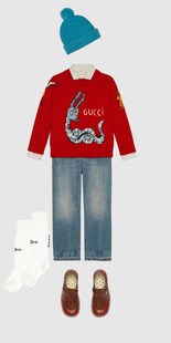 Look 1 - front view
