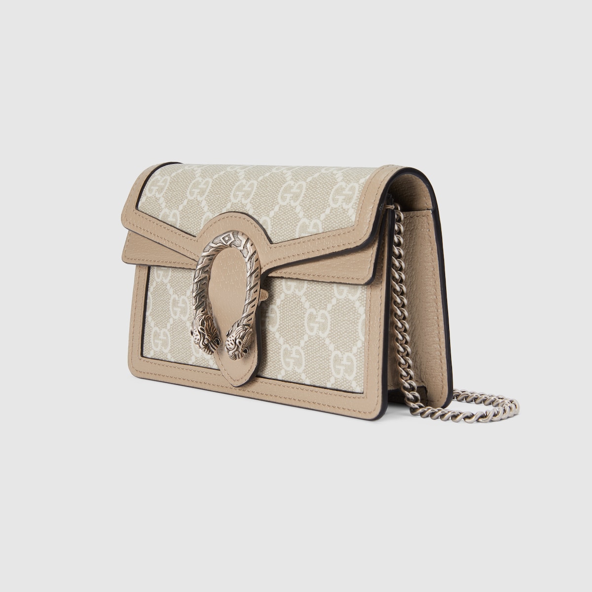 Sac Super Mini Dionysus En Toile Gg Supreme Beige Et Blanche Gucci Fr