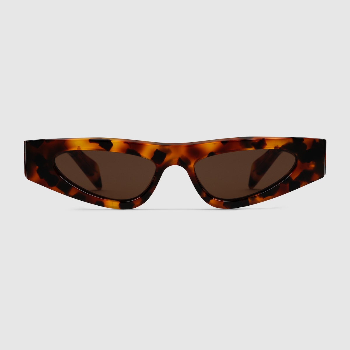 Cat Eye Frame Sunglasses In Havana Tortoiseshell Gucci Us