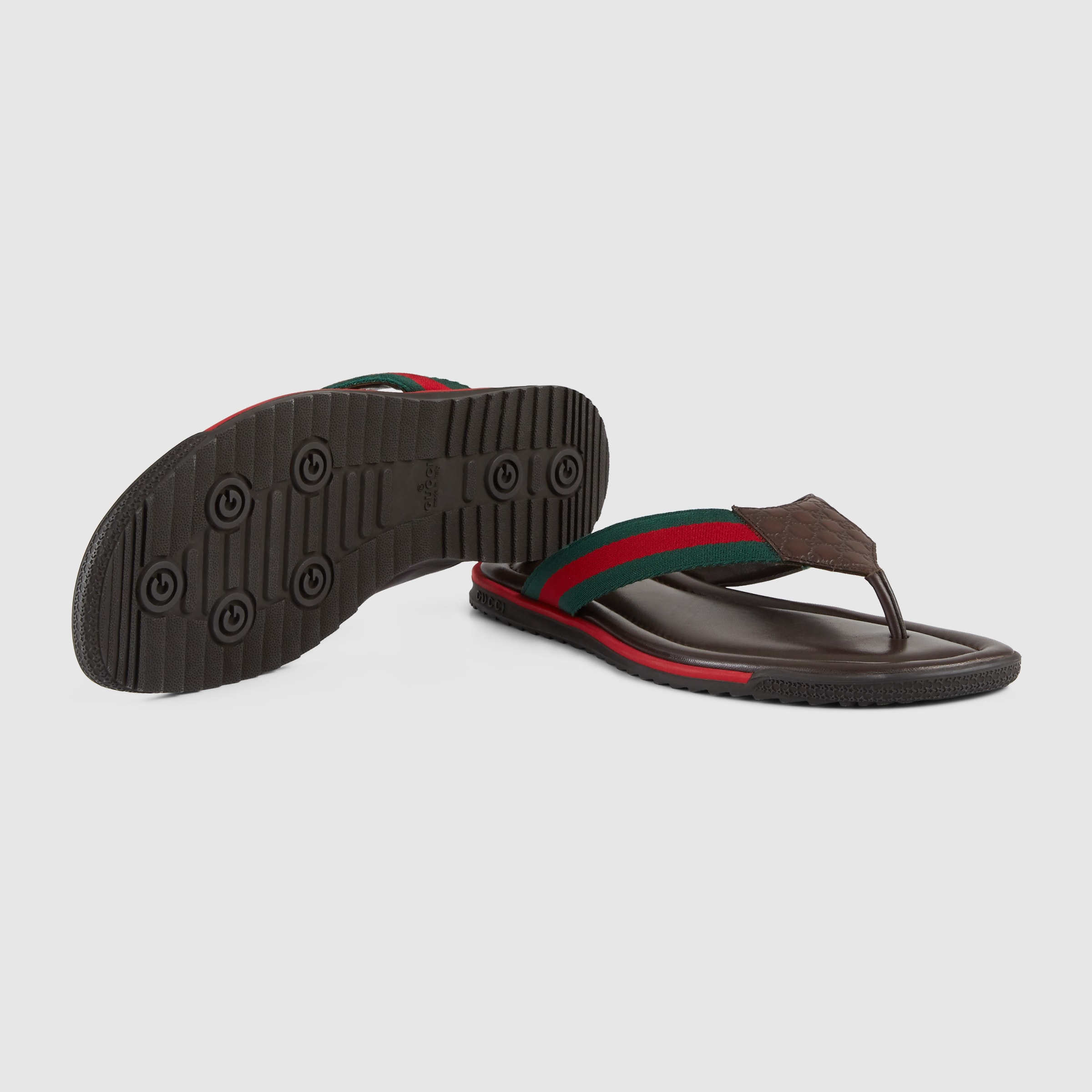 gucci strap sandals men's