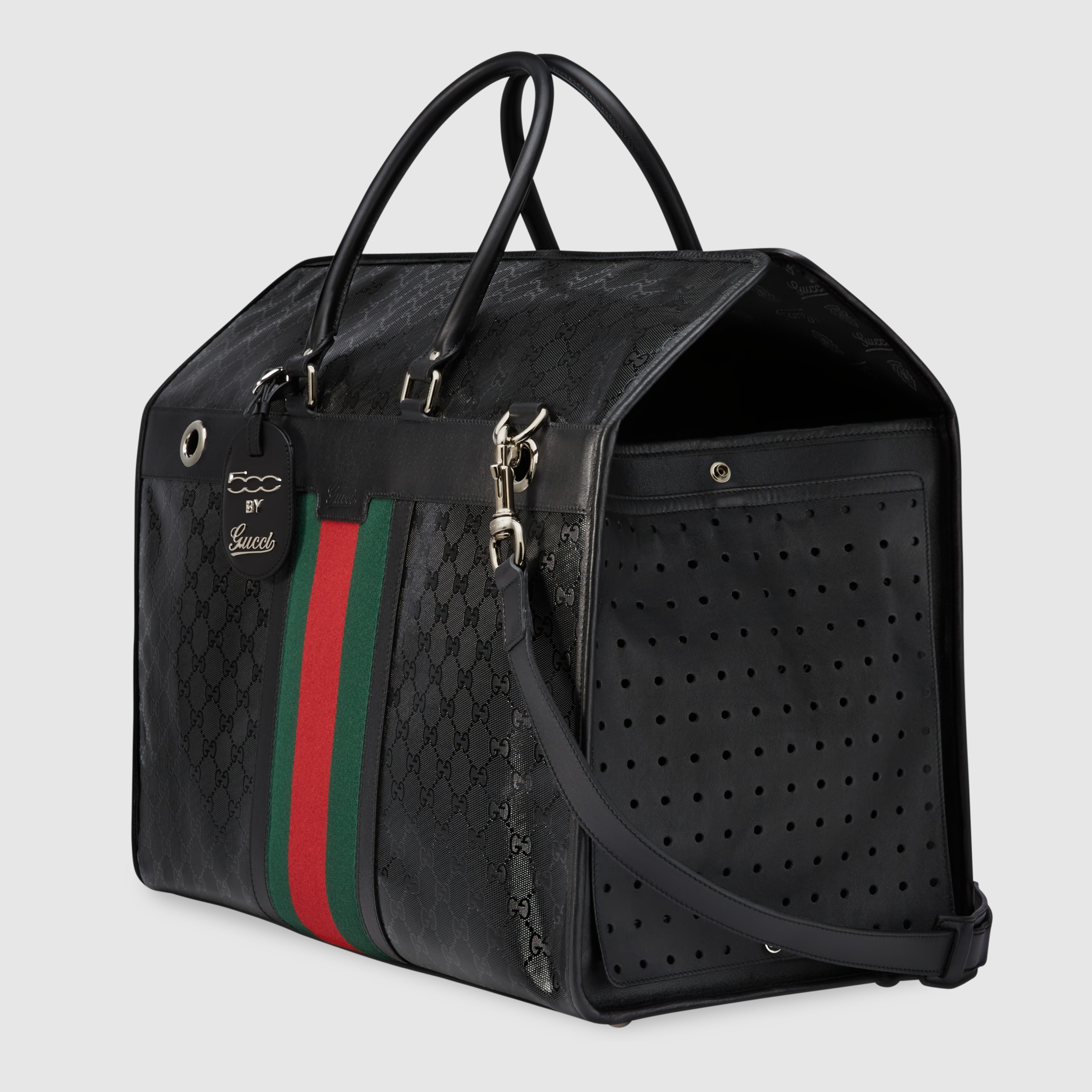 Gucci Gifts 500 by Gucci GG imprimé dog carrier 269493FOODN1060