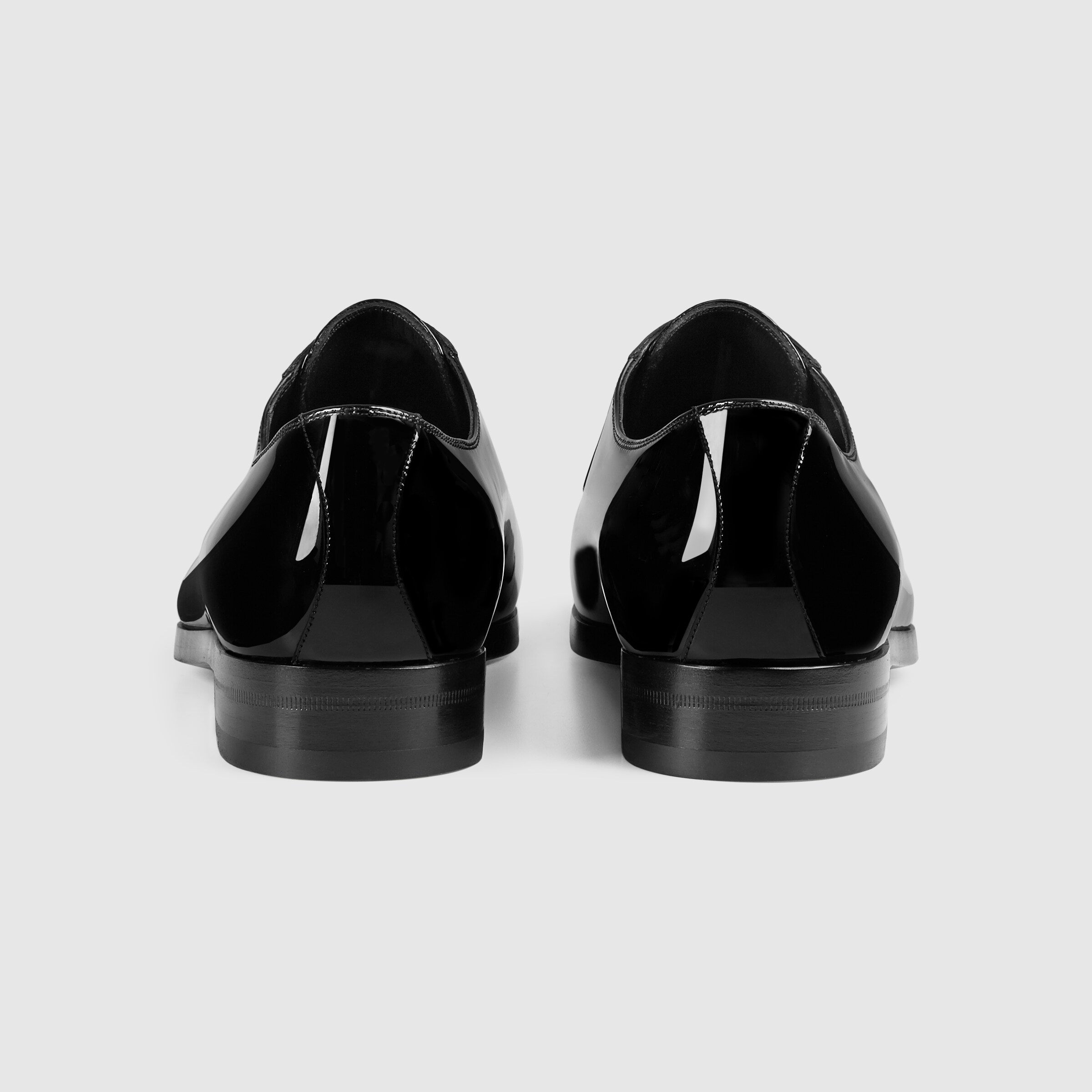 gucci patent leather shoes mens