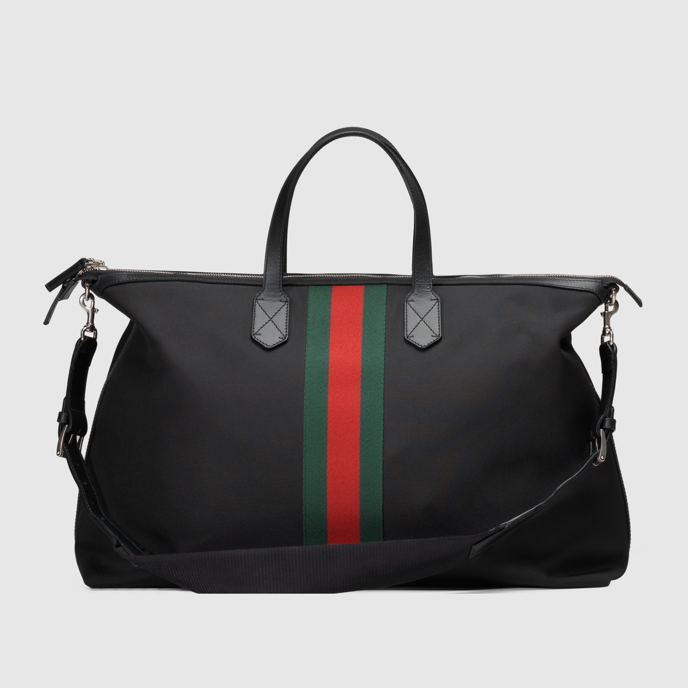 gucci techno canvas duffle bag