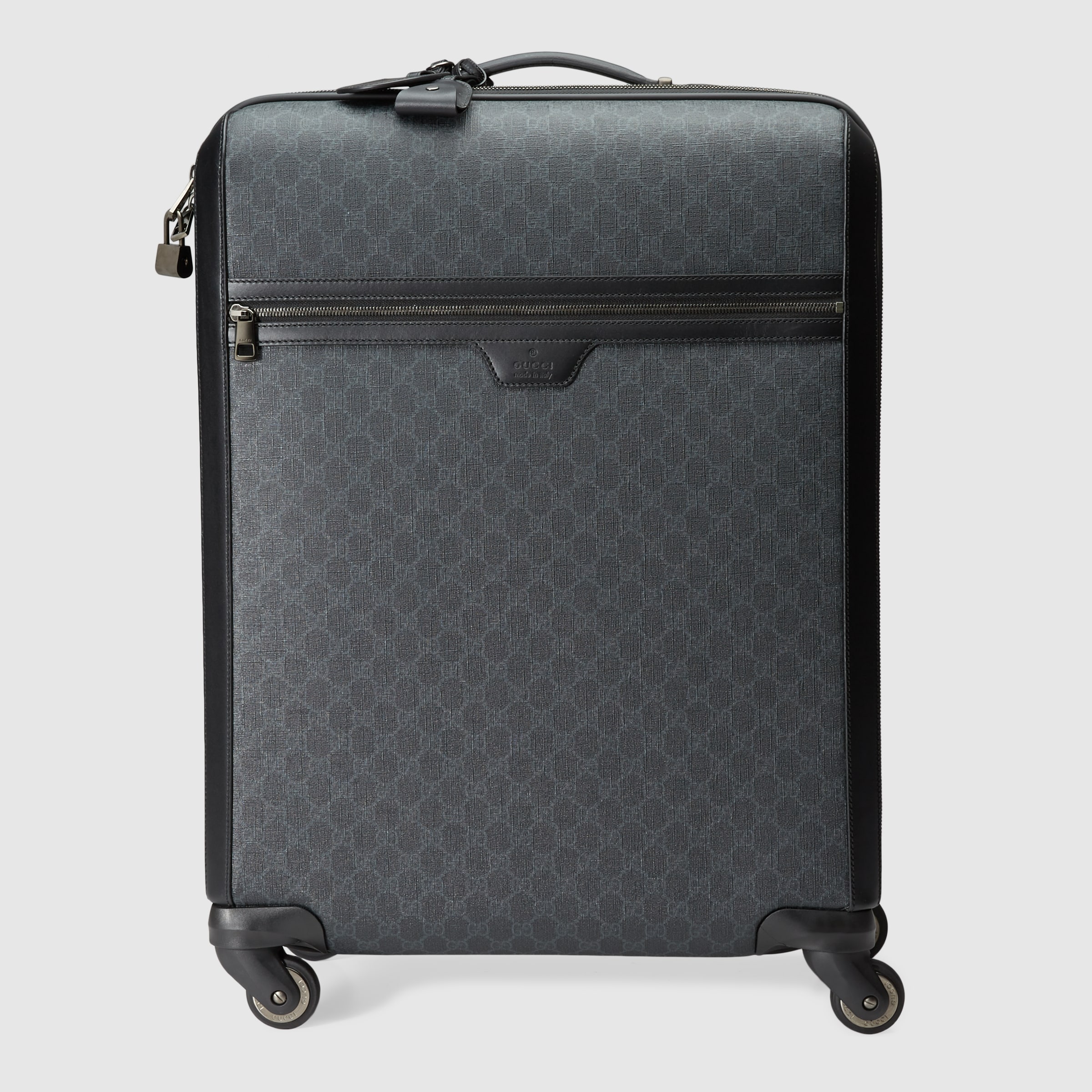 Gucci Men GG Supreme wheeled suitcase 354214KGDHR1078