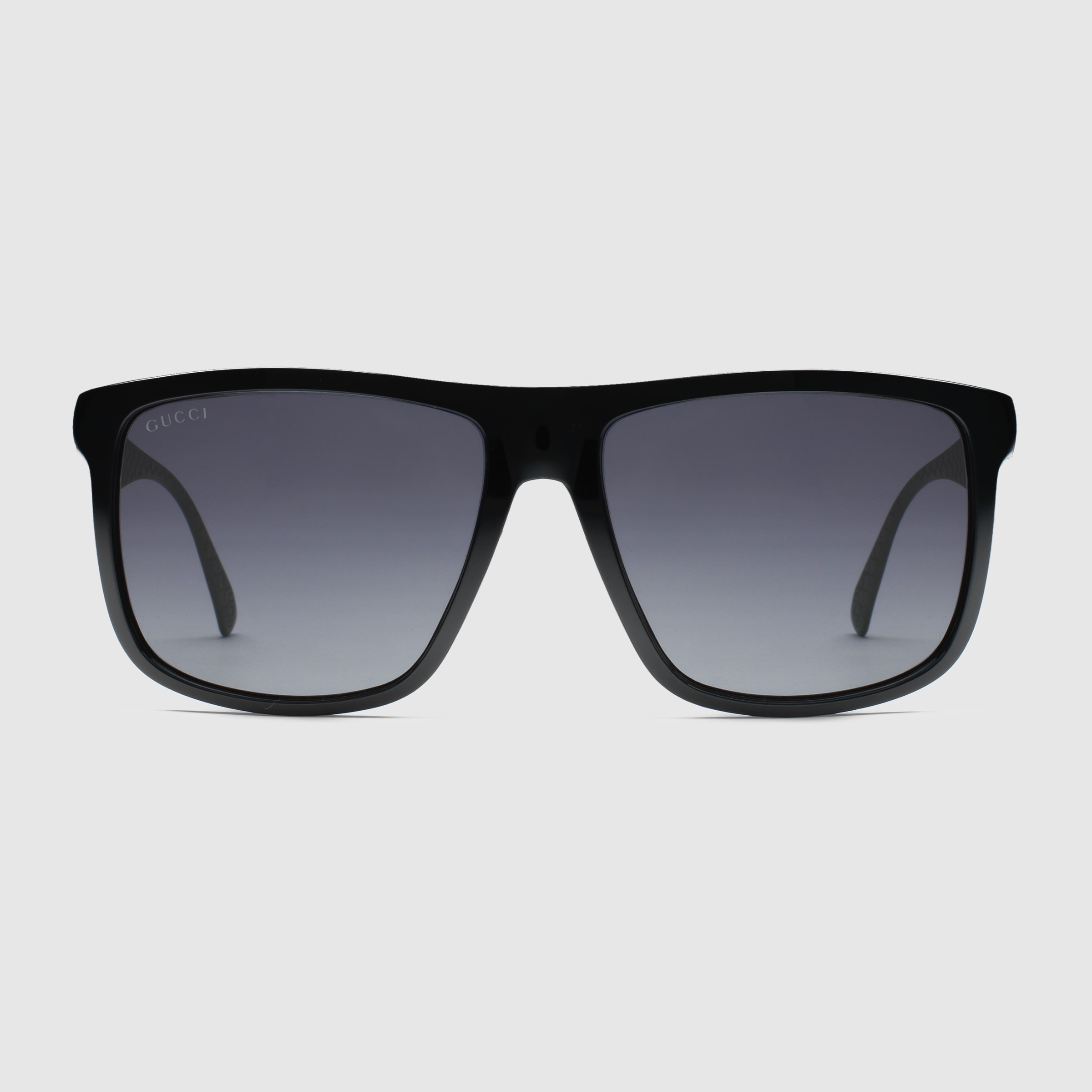 Gucci Men - Square-frame aluminum and injected sunglasses ...