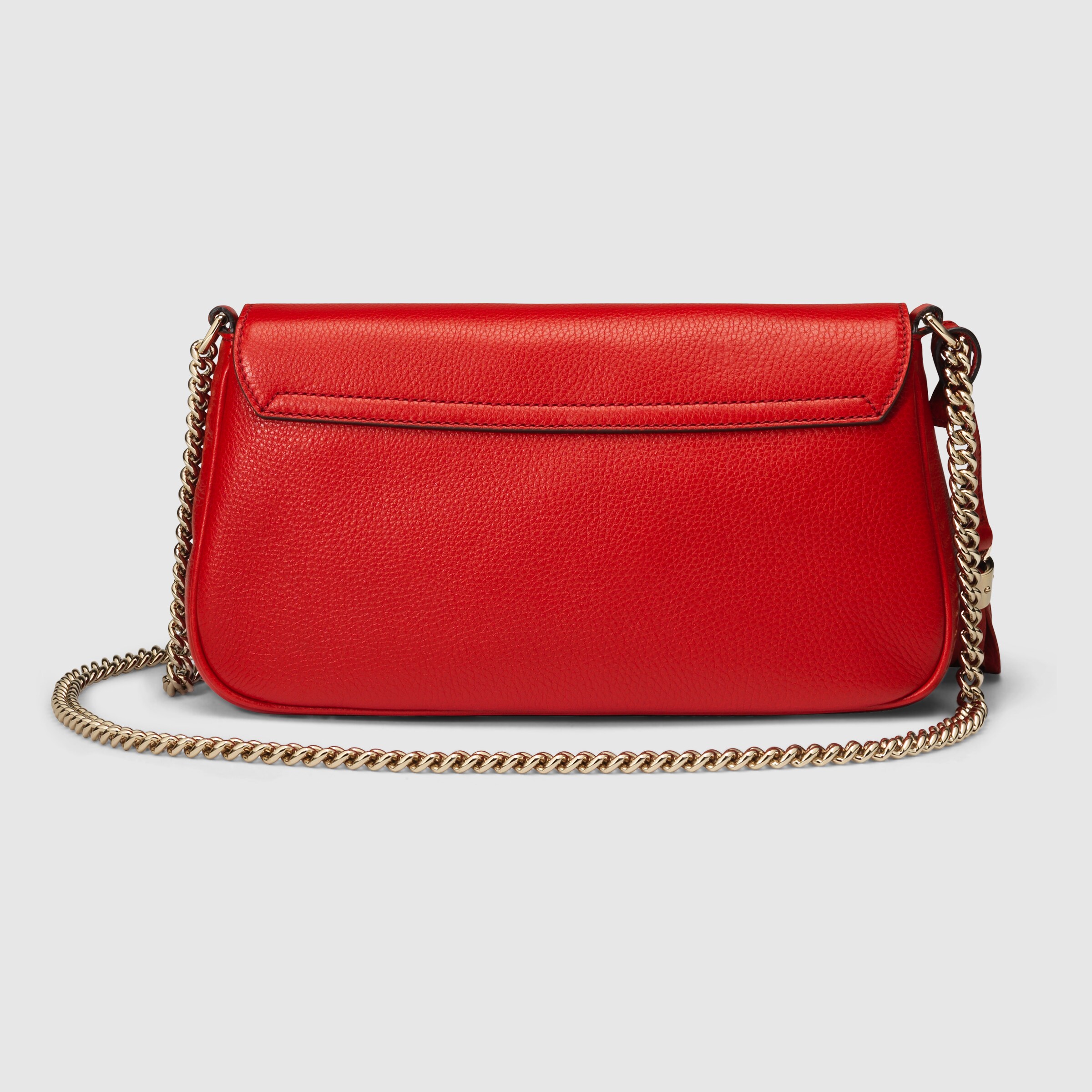 soho leather shoulder bag