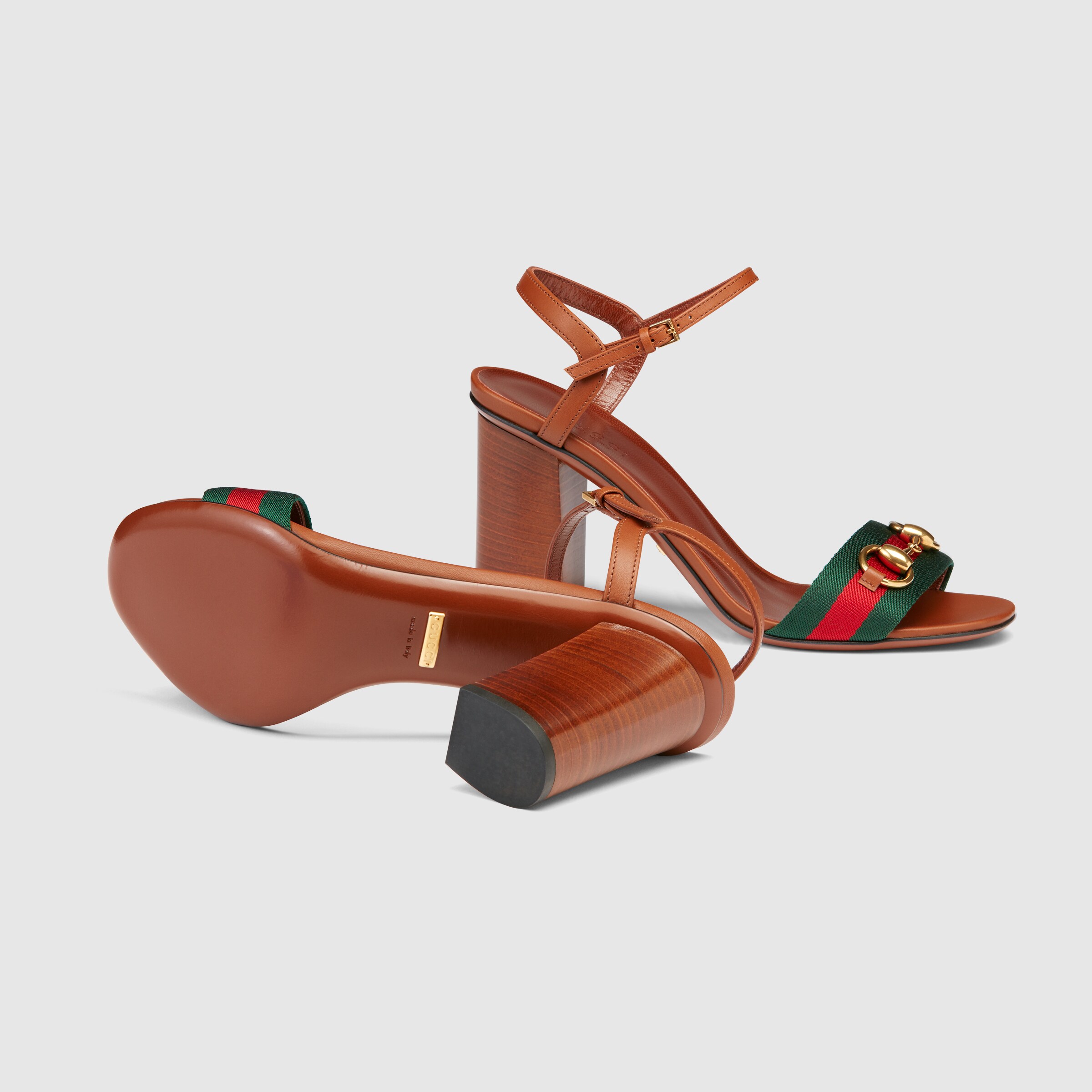 gucci strap heel