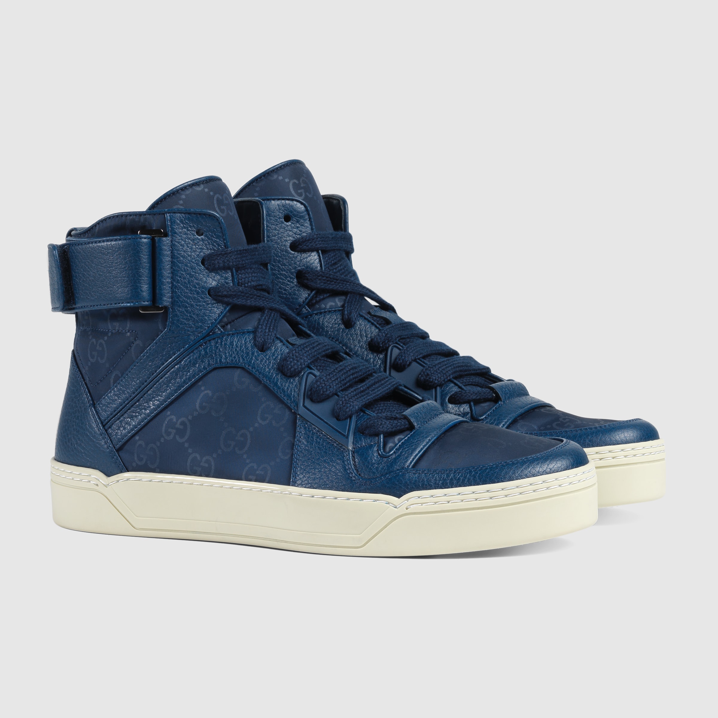 guccissima high top sneakers