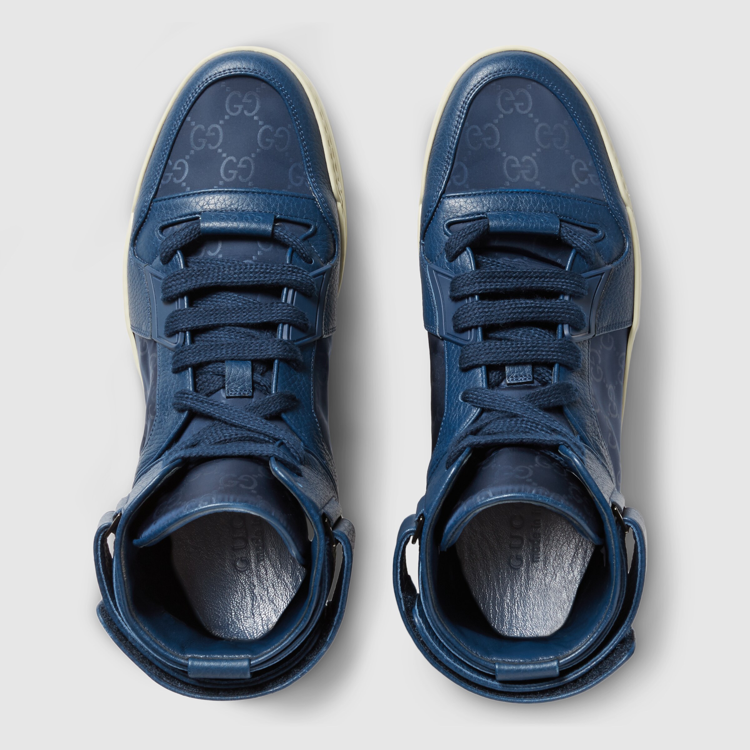guccissima high top sneakers