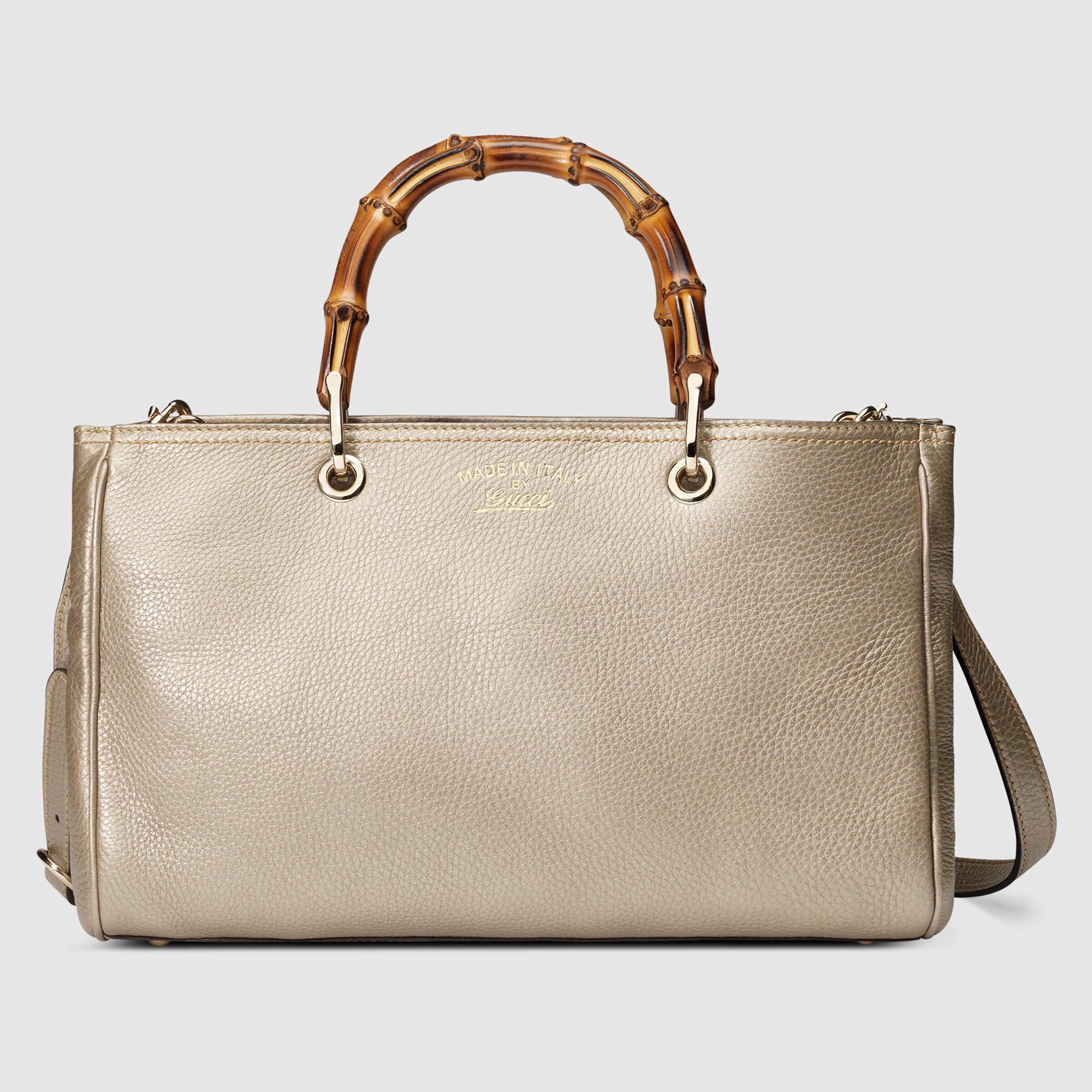 Gucci Women Bamboo Shopper leather tote 323660AH90I9504