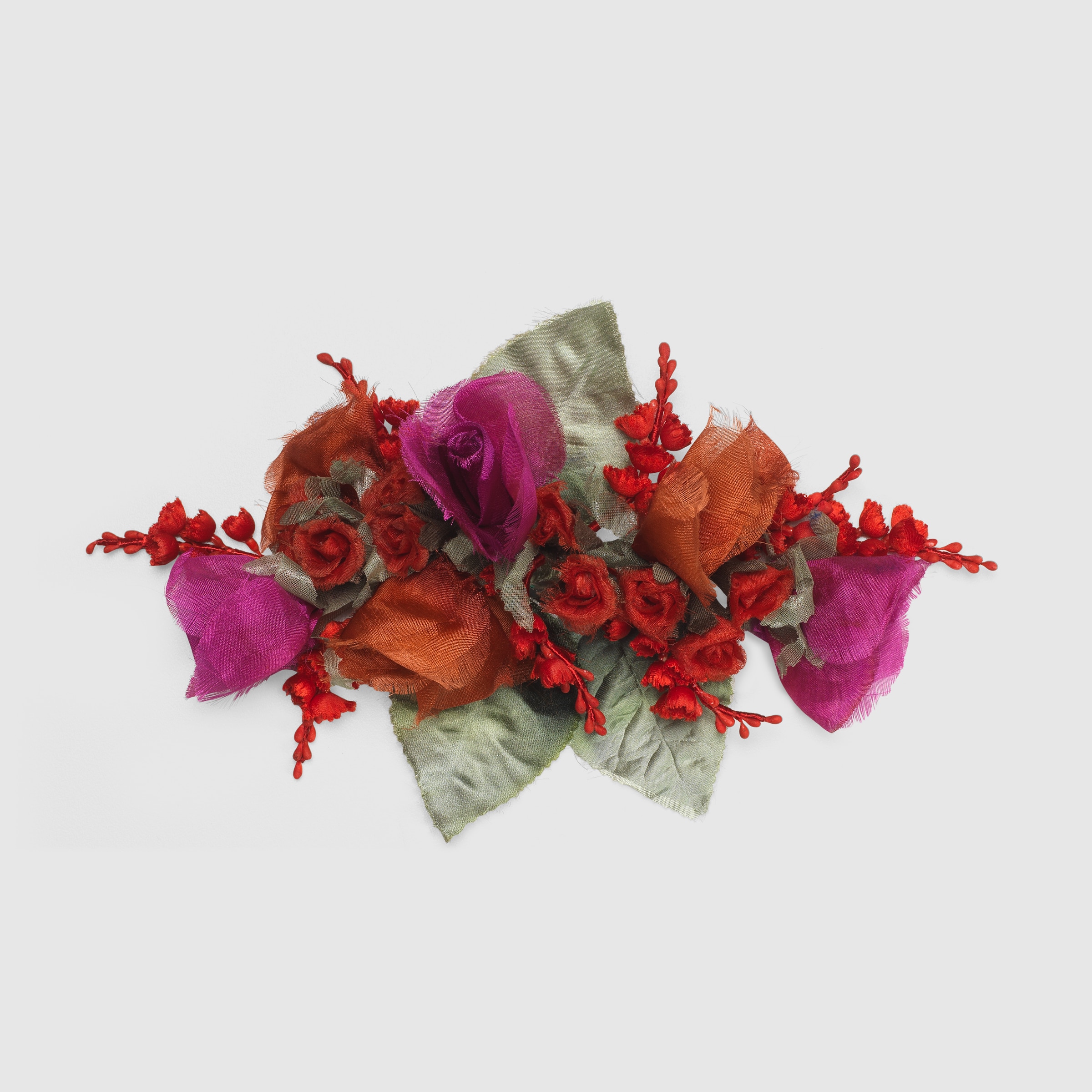 Gucci Women Flower brooch in silk and cotton 415385I39688523