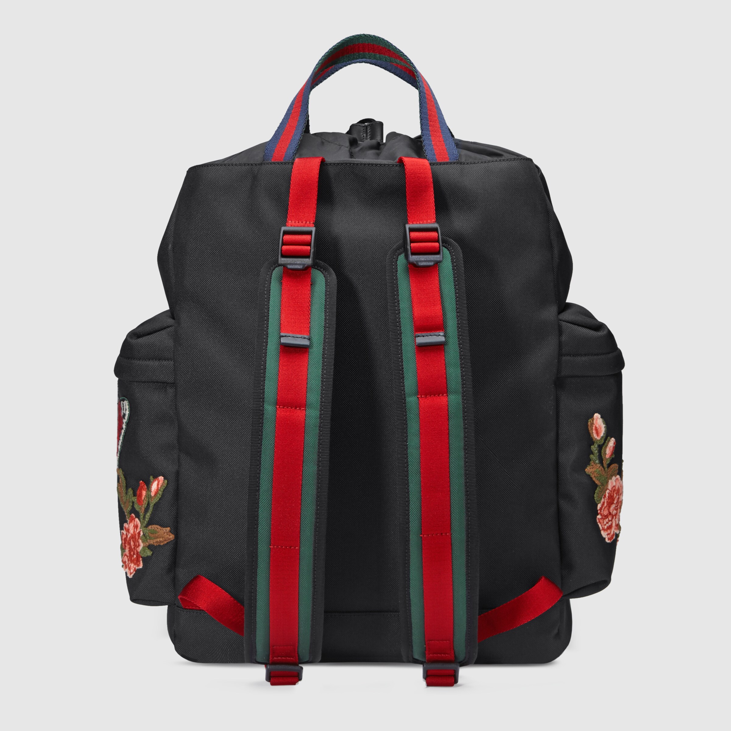 Embroidered drawstring backpack Gucci Men's Backpacks 450979K1NDX8662
