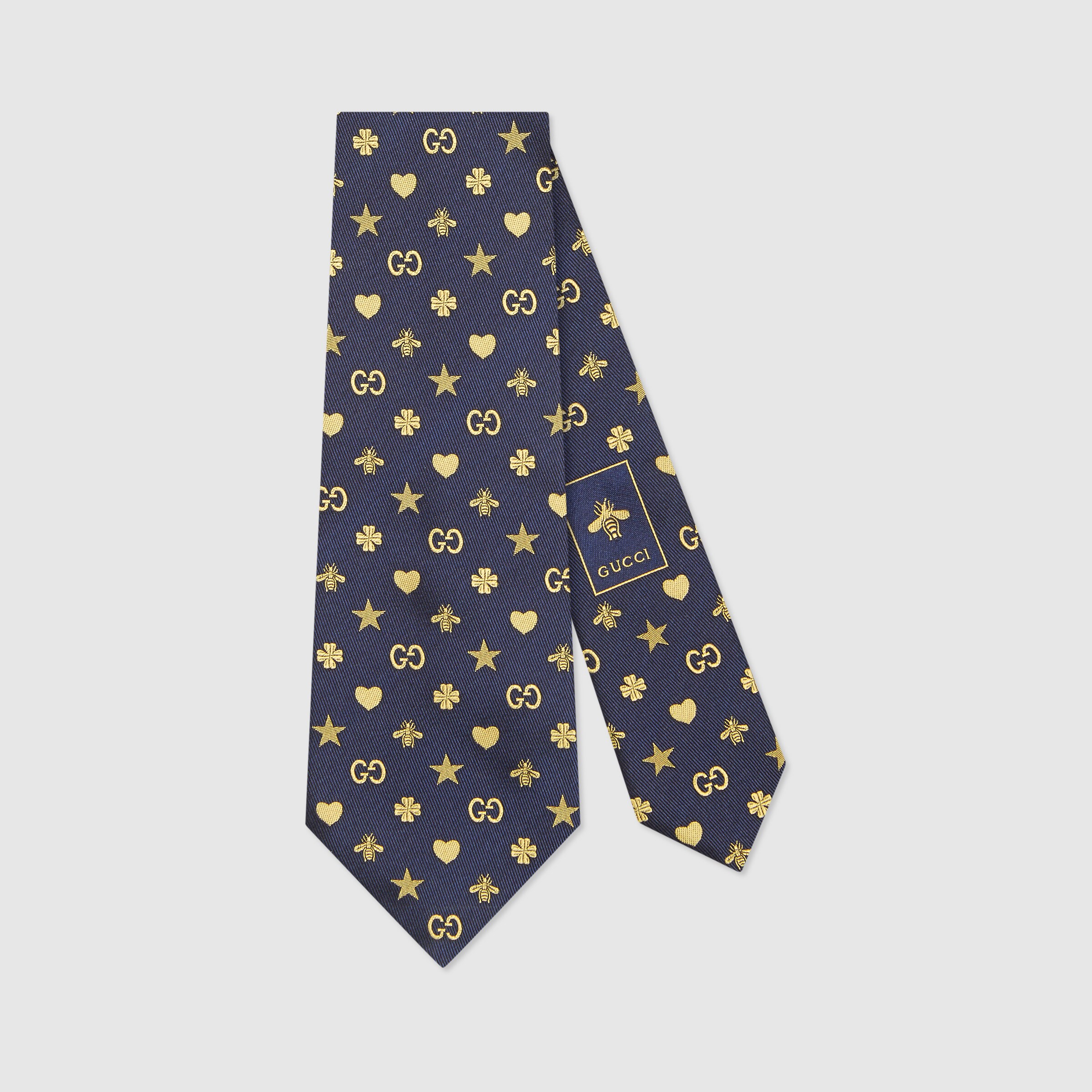 Yellow gucci tie Clearance