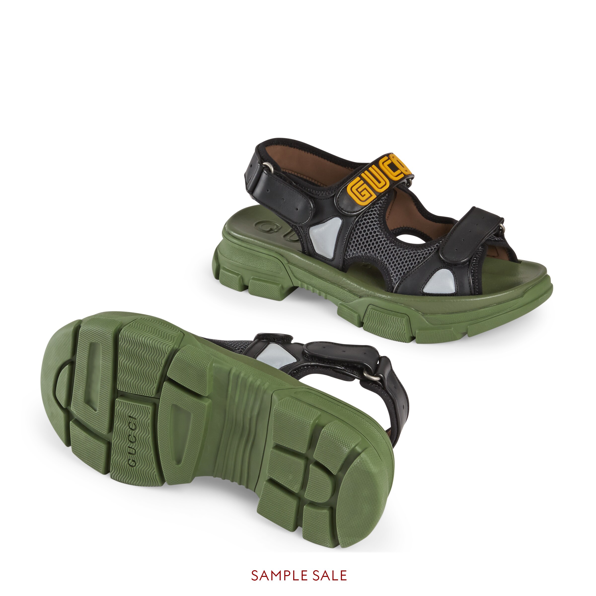 gucci chunky sandals