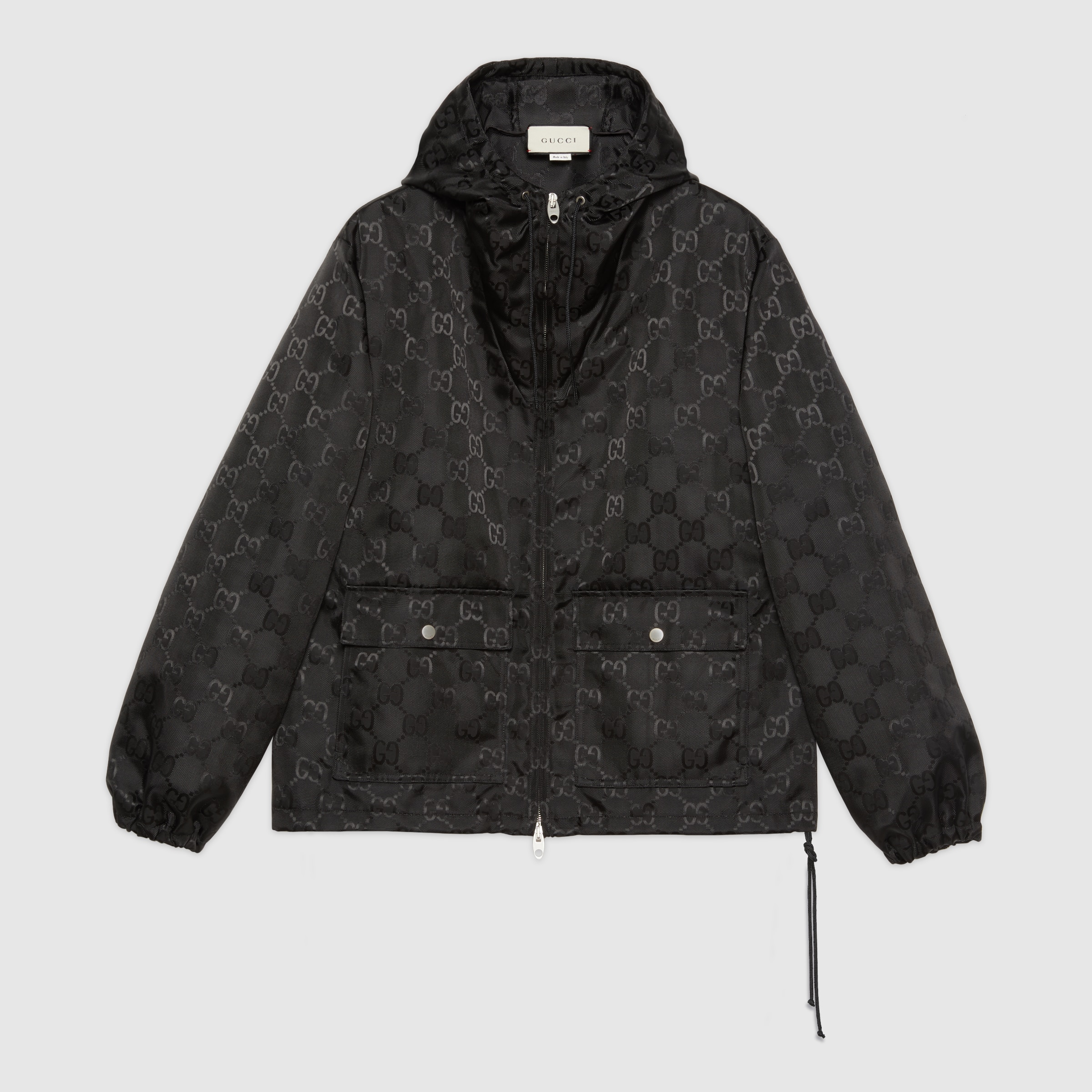 gucci coat black