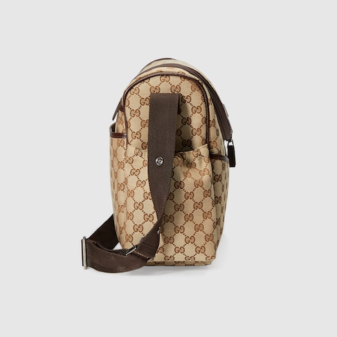 black gucci nappy bag