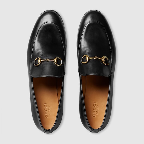 Gucci Jordaan leather horsebit loafer