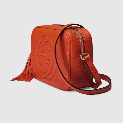 gucci soho disco bag orange