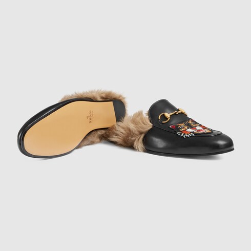 gucci princetown cat
