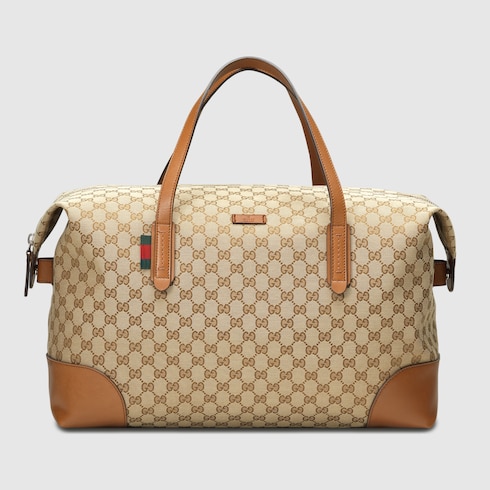 gucci men's large gg duffle bag