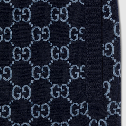 Gucci GG knit double wool leisure pants Detail 2