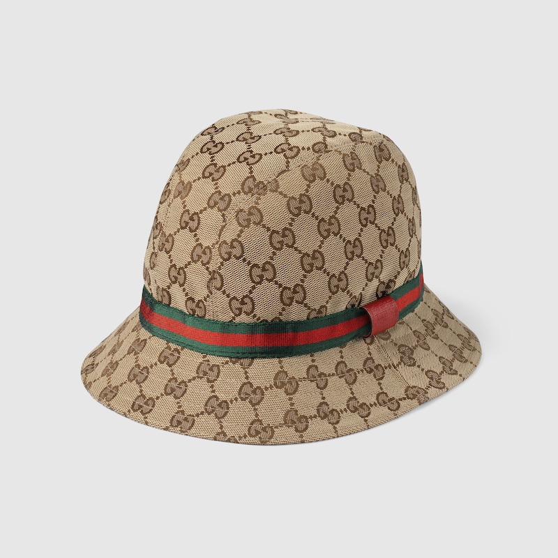 GUCCI Kids - Original GG Fedora, Size M, Beige, GG Canvas