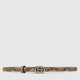 Python skinny belt