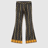 Fern jacquard flare pant