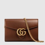 GG Marmont leather mini chain bag