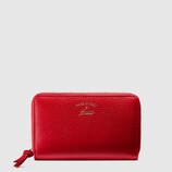 Portefeuille à fermeture éclair circulaire Gucci Swing