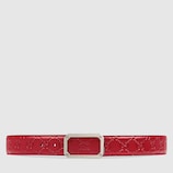Gürtel aus Gucci Signature Leder