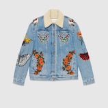 Embroidered denim jacket