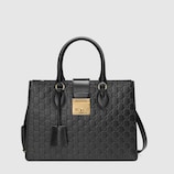 Padlock Gucci Signature top handle