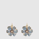 Gucci Flora earrings with sapphires