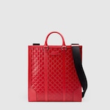 Tote de piel Gucci Signature