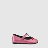 Toddler glitter heart ballet flat