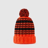 Children's striped wool hat
