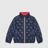 Children's quilted nylon jacket
