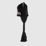Embroidered hat with ear flaps