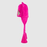 Embroidered hat with ear flaps