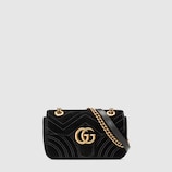 Mini borsa GG Marmont in velluto