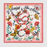 Gucci Garden exclusive silk scarf