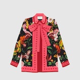 Hemd mit exklusivem Gucci Garden-Print