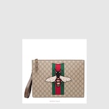 Sac pour homme en toile Suprême GG avec abeille