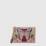 GG Supreme men's bag with butterfly