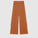 Cropped wool pant