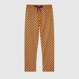 Graphic print jersey pant