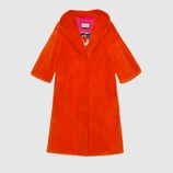 GG Diamond intarsia mink coat