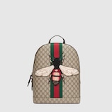 Web Animalier backpack with bee