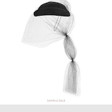 Felt hat with veil